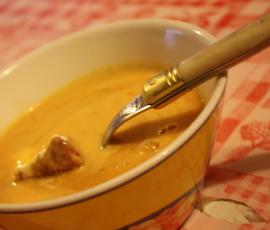 Velouté Orangé Banane/Chorizo