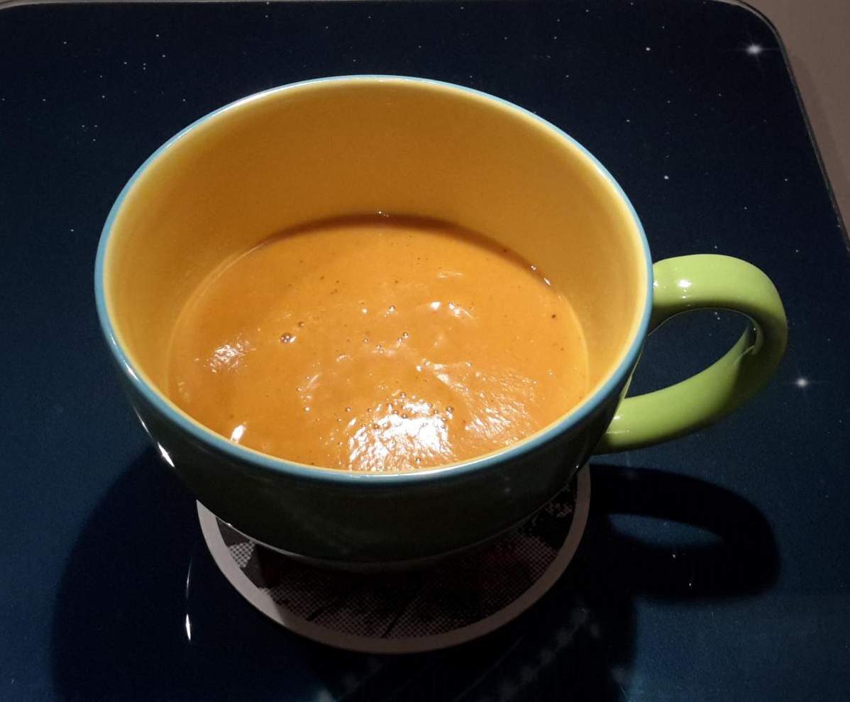 Velouté potimarron-marrons