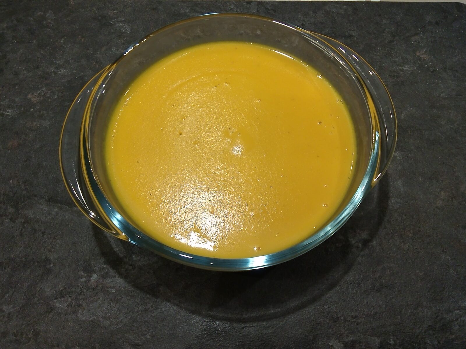 Velouté potiron et patates douces