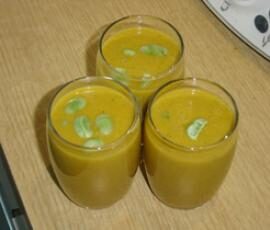 velouté printanier au cumin