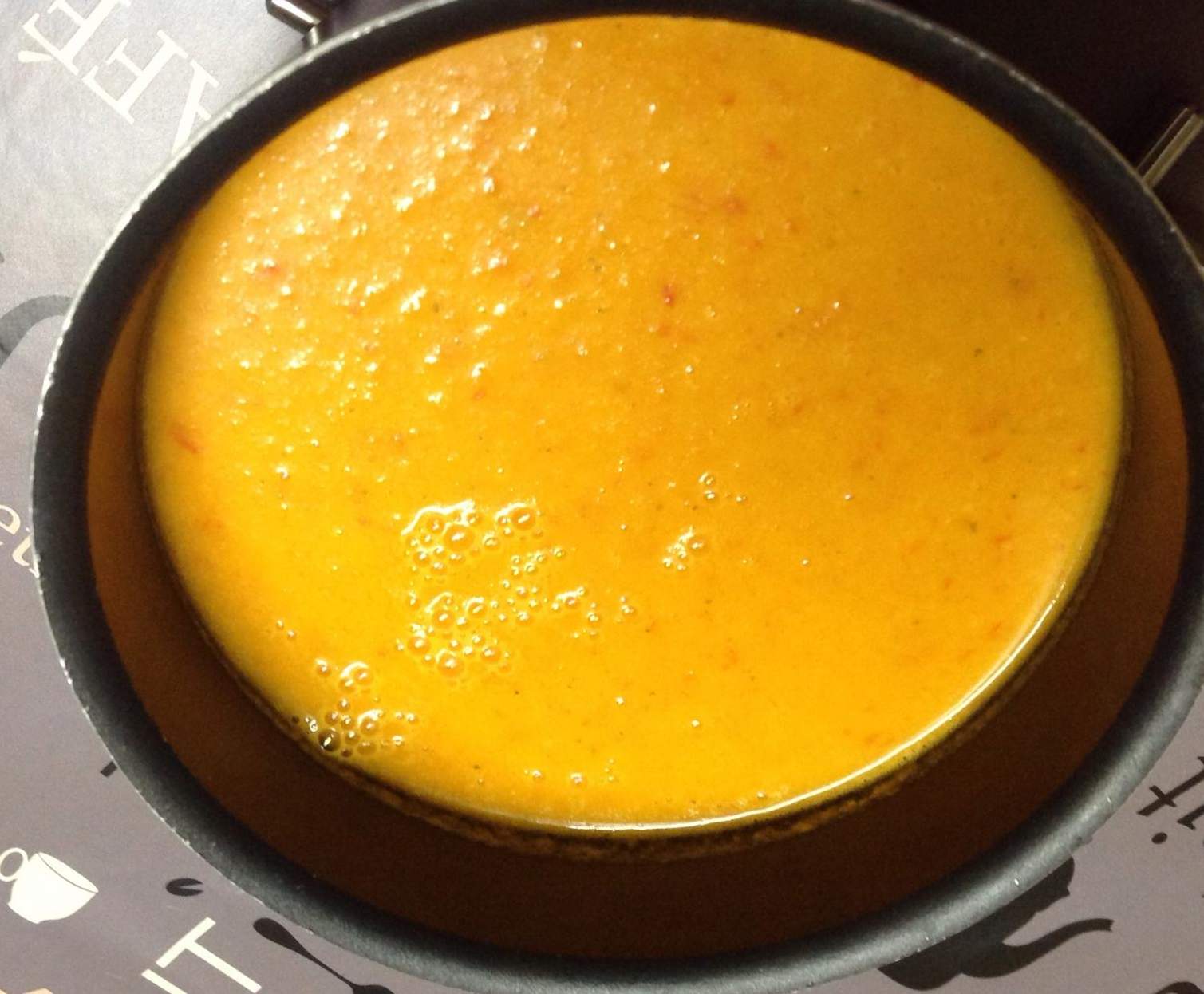 velouté tomates, poivron rouge