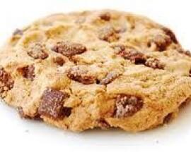 Véritables cookies américains