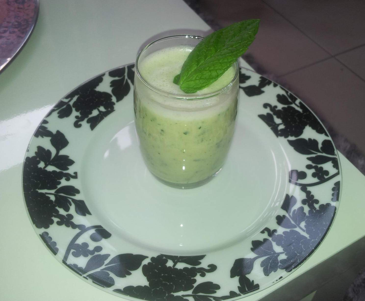 Verrine de Courgette Épicée à la Menthe