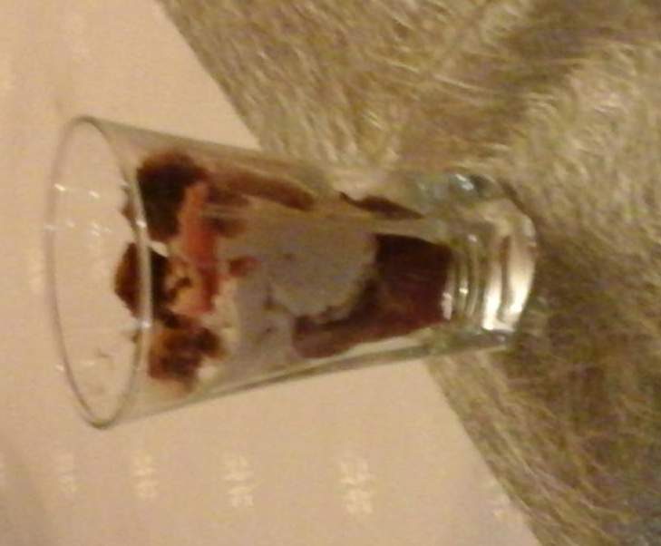 Verrine jambon sec