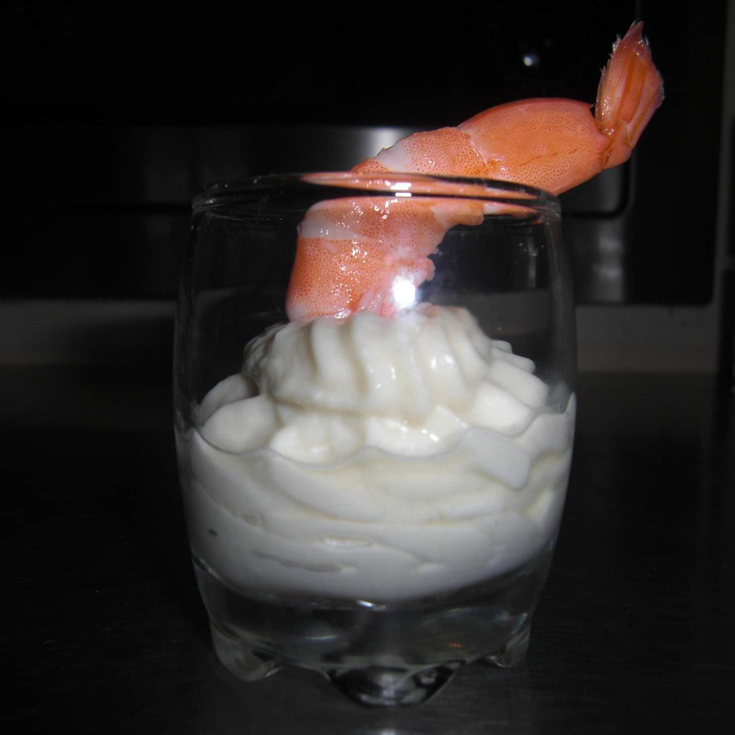 Verrines aux topinambours