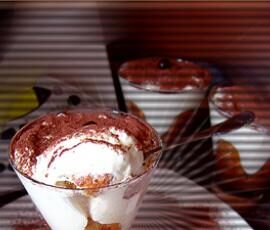 Verrines de Tiramisu au café et crème irlandaise !