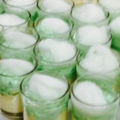 Verrines dessert Mojito