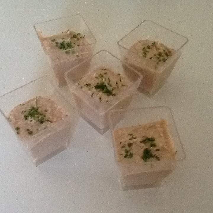 verrines thon surimi